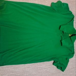 Green polo tall